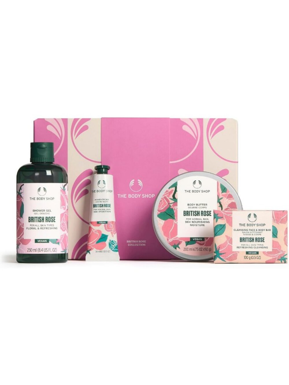 4-Piece Scented Body Care Gift Set | Luxurious Skincare Collection for Self-Care